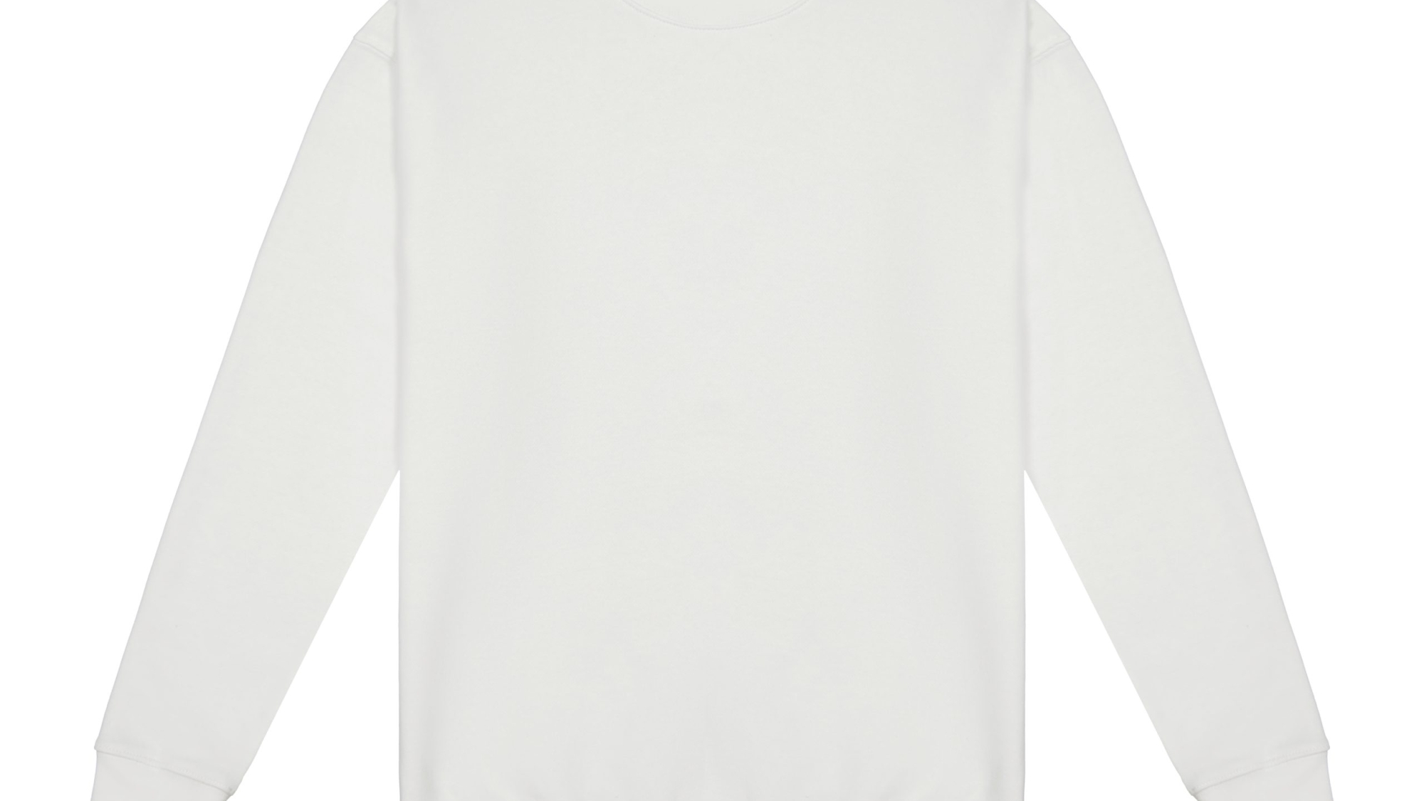 CSI Crew Neck Sweatshirt White_Front